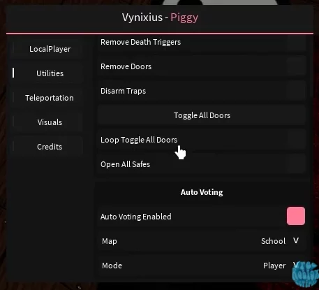 Vynixius Piggy GUI Script Piggy Roblox