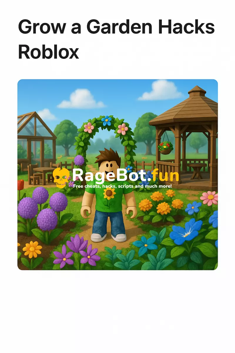 grow a garden hacks roblox